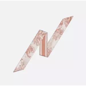 [DIOR]미차 스카프 아이보리 핑크 실크 트윌 75168534