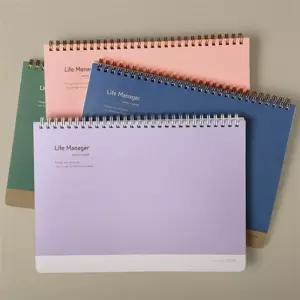 B5 스프링 상철노트  만년형 트윈링 오피스 플래너