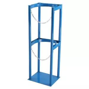 가스통거치대 2구 프레임 40L 고정대 산소통실린더