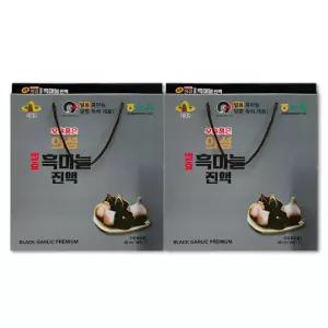 의성 우슬 흑마늘 즙 추출액 국산 발효흑마늘 진액 농축액 흙마늘 액기스 2박스