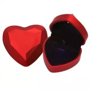 [하프클럽/]하트 LED 추천 목걸이 케이스 꾸안꾸 레드 주얼리 상