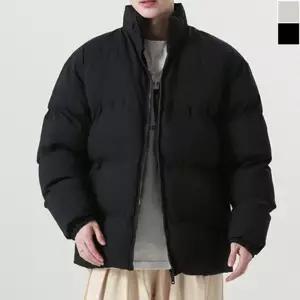 [프로셀러] 남성 겨울 데일리 하이넥 숏패딩 1P 루즈핏 점퍼 외투