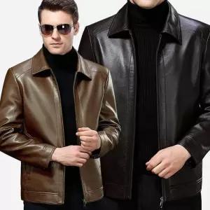 [프로셀러] 싱글카라 레더 자켓 블루종 가죽점퍼