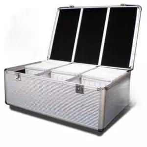 대용량 씨디집 앨범 수납함 2칸 dvd 보관 케이스 DVD 은색