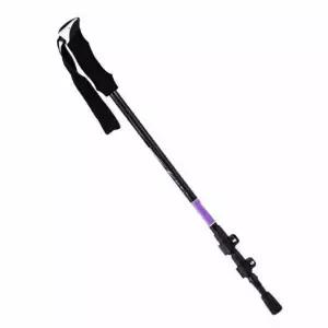 길이조절 등산스틱 퍼플 3단 등산지팡이