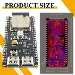 호환 ESP32-S3-DevKitC-1 개발 보드 아두이노 8MB PSRAM 플래시 N16R8 42Pin CH340C Type-C ESP32 BT 2.4G