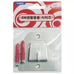 국산 선풍기 벽걸이 걸이판 고정 브라켓 금속 거치대 부속품 설치 고리 후크