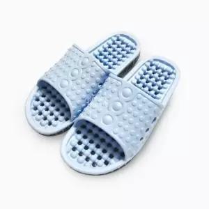 ( )EVA 욕실화 욕실 화장실 슬리퍼 엣지 투톤 블루 물빠짐 예쁜 가벼운 튼튼한