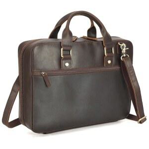 폴라레 풀 그레인 가죽 성경 커버 휴대용 도서 케이스 대형 교회 가방 크로스바디 보호 홀더 폴더 정리함 남성용 포트폴리오