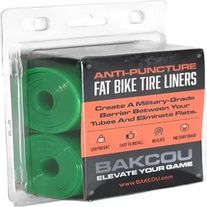 바쿠 - 펑크 방지 뚱뚱한 타이어 라이너 2개 세트 플랫 다양한 휠 크기에 맞게 맞춤 설정 가능 내구성 있는