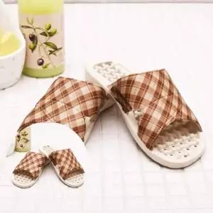 ( )EVA 욕실화 체크 트임 욕실슬리퍼 욕실실내화