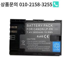 LP-E6 배터리 캐논 EOS R5 90D II Mark 카메라