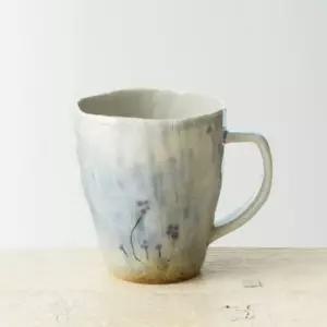 이천도자기 수묵 소형 머그 9cm 도자기 백조합토 물컵 홈카페