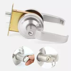 창고 방화문 현관 문 손잡이 열쇠 문고리 교체 도어락 실린더 아파트 철문