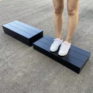 원목 발받침대 발판 의자 미끄럼 사무실 우드