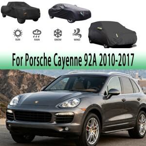 [호환품]포르쉐 호환 카이엔 92A 2010- 야외 보호용 풀 카 커버 스노우 선쉐이드 방수 방진 외부 차량 액세