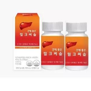 웰러스 간에 좋은 밀크씨슬 900mg x 90정1+1총180정 7종 복합 기능성 비타민 미네랄