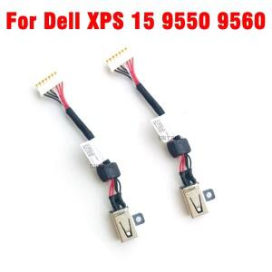DC 전원 잭 충전 포트 소켓 1-10 개 델 XPS 15 9550 검정색 컴퓨터 연결 및 커넥터 용
