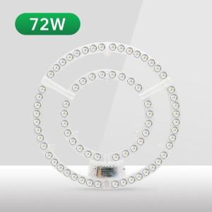 72w LED 천장 램프 패널 모듈 220v 원형 보드 6000k/4000k 조명 교체용