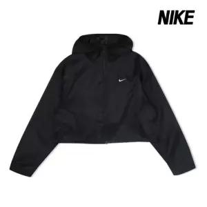 나이키 바람막이 윈드러너 루즈 우븐 후드 자켓 여성 블랙 HJ1183-010