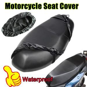범용 바이크 오토바이 시트 커버 PU 가죽 태양 보호 방수 탄성 부품