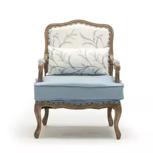 1인용 엔틱 쇼파 카페 북유럽 다이닝 라운지 원목 의자