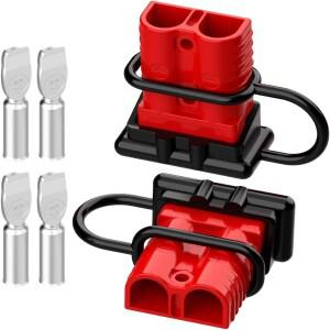 고무 방진 캡 2PCS 앤더슨 커넥터 플러그 50A/120A/175A/350A 윈치 전력 케이블 충전