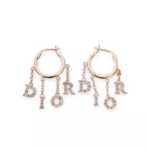 여성 DIOR 에볼루션 이어링(핑크골드) E3230WOMCY 12P
