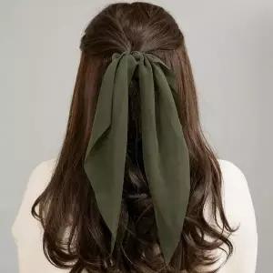 [하프클럽/셀러허브_여성트랜드패션]헤어슈슈 리본곱창밴드 포인트머리끈