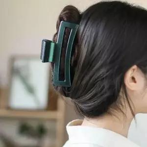 [하프클럽/셀러허브_여성트랜드패션]빅사이즈 대왕 반묶음 올림머리 집게