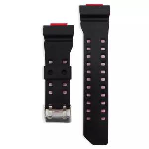 지샥 호환 시계줄 우레탄 GA-400 모델 시계줄 BK-RD 시계줄 남자시계 시계공구