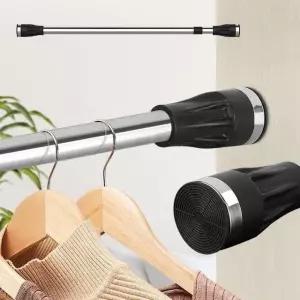 셀프압축봉 틈새걸이대 거실 강력고정봉 셀프 무타공 2단 (WFKBJ0M)