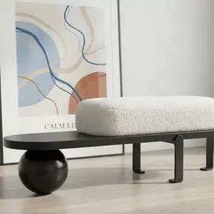 벤치소파 포인트인테리어 스튜디오 블랙앤화이트 라운지 오브유 11번가