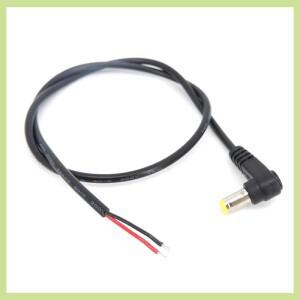25cm 5.5x2.1MM 22AWG 직각 90도 팔꿈치 DC 남성 전원 플러그(케이블 커넥터 포함)