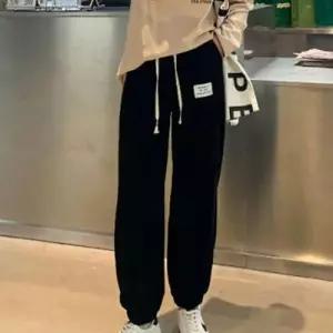 여성 코듀로이 조거팬츠 허리밴딩 츄리닝 운동복바지 WB1416B