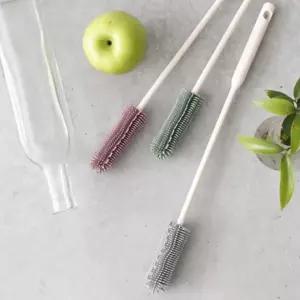 실리콘 병솔 입구좁은병 세척솔 패트병 오일병 닦는솔