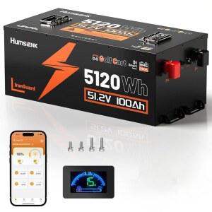 원통형 셀 및 금속 케이스가 있는 48V 100Ah 골프 카트 배터리, 블루투스 APP LCD 모니터가 LiFePO4 리튬 15000회 이상 사이클, 카트용 저온 보호 기능이 200A BMS