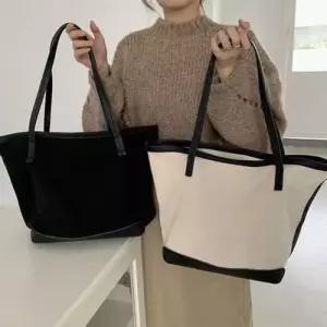 토트백 배색포인트 쇼퍼백 노트북가방 낚시가방 WFIL6A4