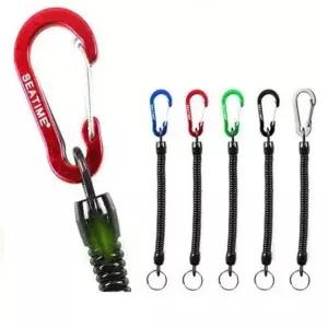 안전고리 스프링줄 낚시 낚시줄 원투 민물 합사 (WFKBMHH)