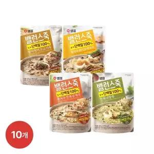 샘표 밸런스죽 고단백죽 10개 세트
