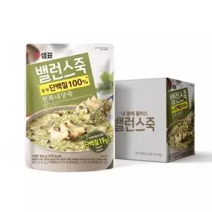 샘표 밸런스죽 전복 내장죽 420g 12개
