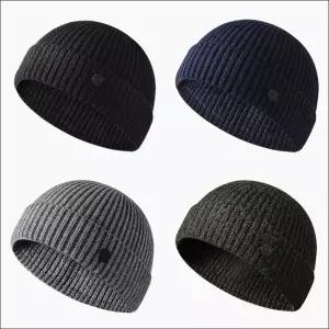 니트모자 골무비니 모자 니트숏비니 남자 겨울비니