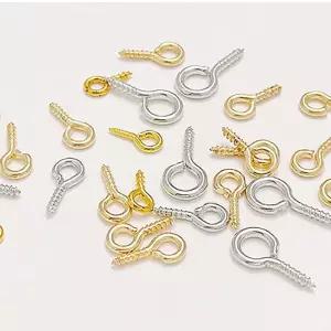 9자 원형고리 나사못 100P 다용도 피스 9자나사 나사못 고리나사못