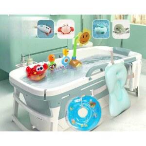 욕조 어른 반신욕조 올인원 간이 녹색 물통 욕통 전신욕조 전신욕기 미니욕조 가능