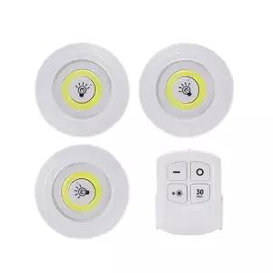 무드등리모콘 KC인증 터치등 원형 LED 무드등 3P