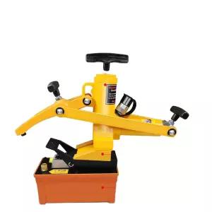 지게차 트럭 탈착기 포크레인 충격흡수 서스펜션 핸드