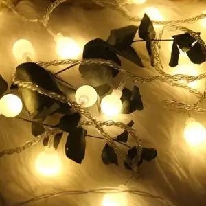 휴대용 장식 앵두 LED 데코 전구 30구 4.5M 감성 조명