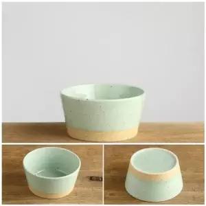이천도자기 DJ15WU39 발수청자 도자기 일자 공기 11cm 밥그릇