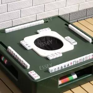 마작 패 휴대용 게임세트 타일 테이블 마작머신 보드게임 보드