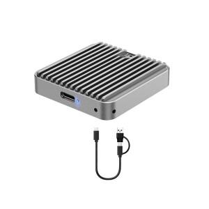 ABZZ-Nvme SATA 케이스 M.2-USB  C SSD 어댑터(NVME PCIE NGFF 디스크 박스용)